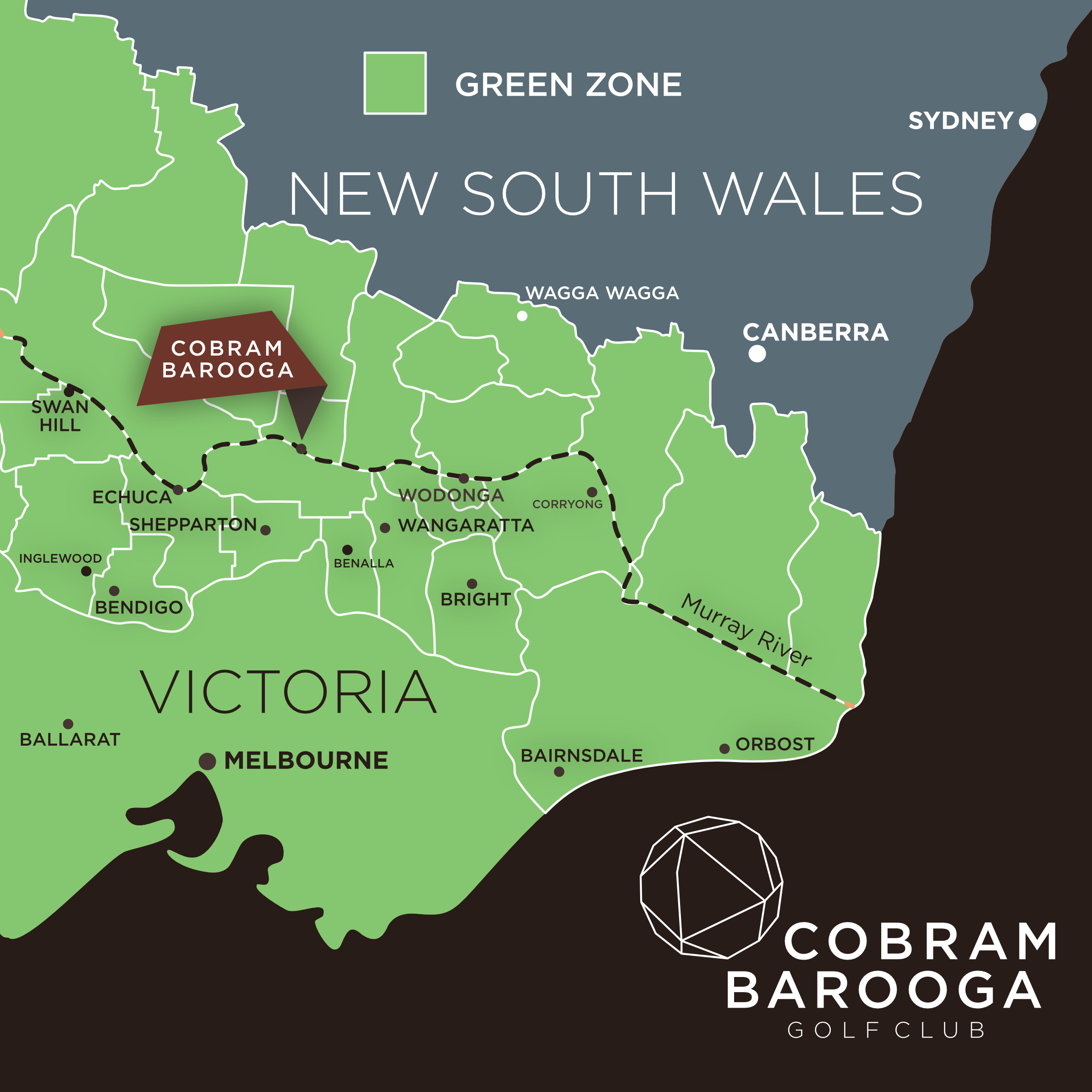 Vic Border Zone Map